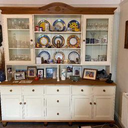Bespoke Glazed and Open Top Dresser