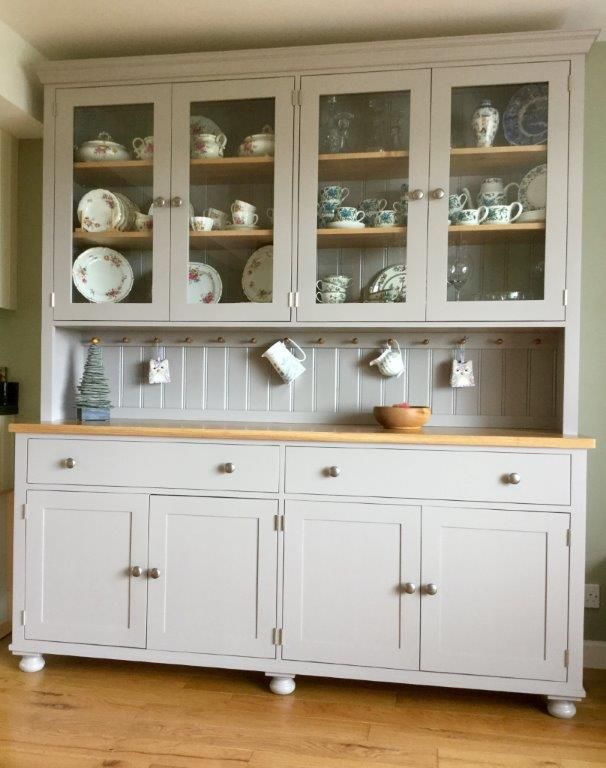 Glazed Top Painted Dresser