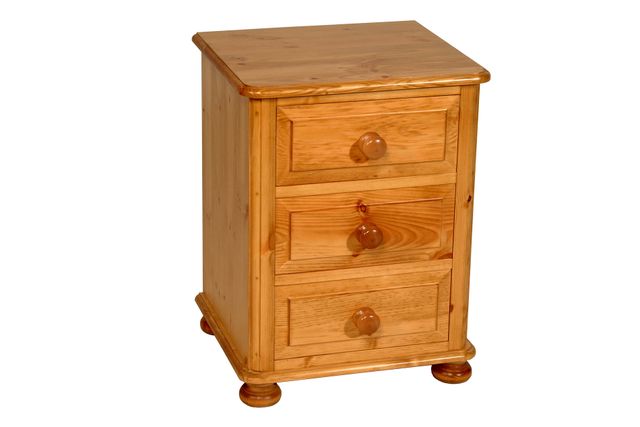 3 drawer bedside