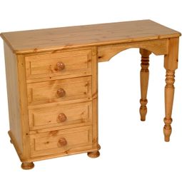 1 - Single Ped Dressing Table