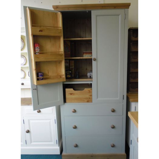 painted larder unit
