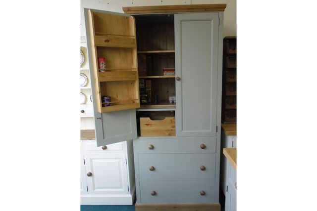 painted larder unit